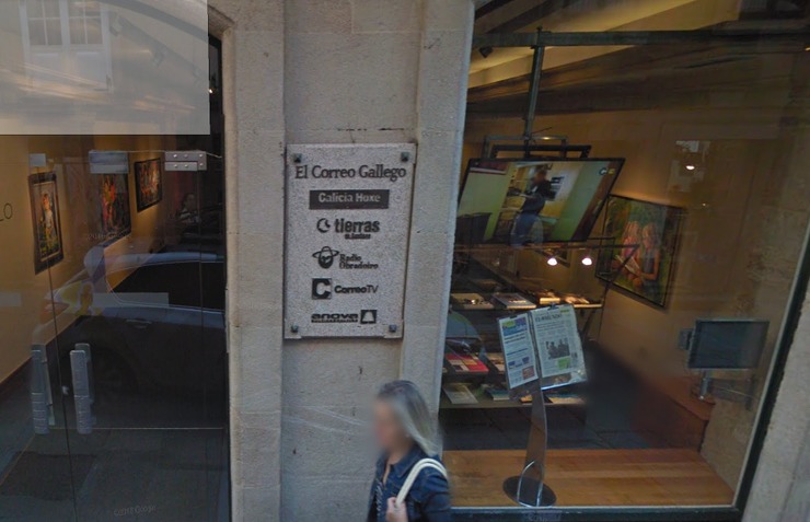 Antiga sede de El Correo no Preguntoiro / Google Street View