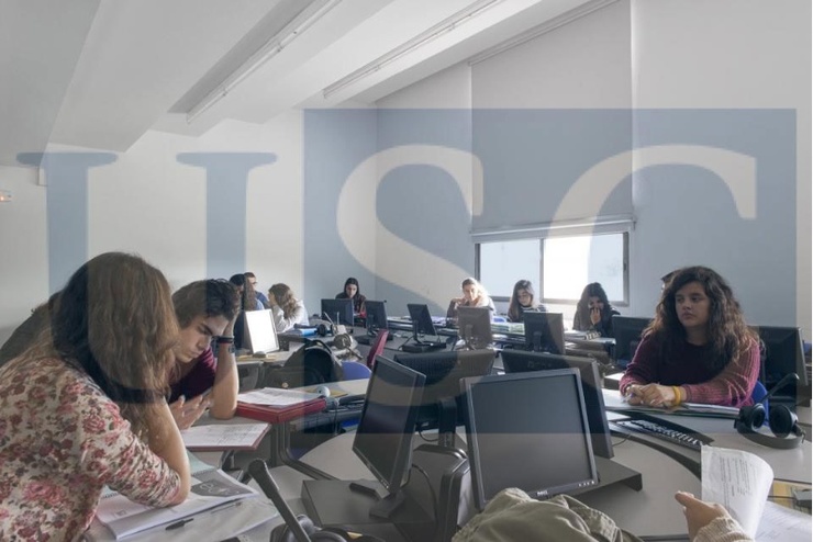 Estudantes da Universidade de Santiago de Compostela 