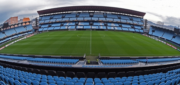 Imaxe do estadio municipal de Balaídos. 