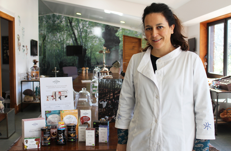 Catalina Fernández de Ana Portela, xerente de Hifas da Terra