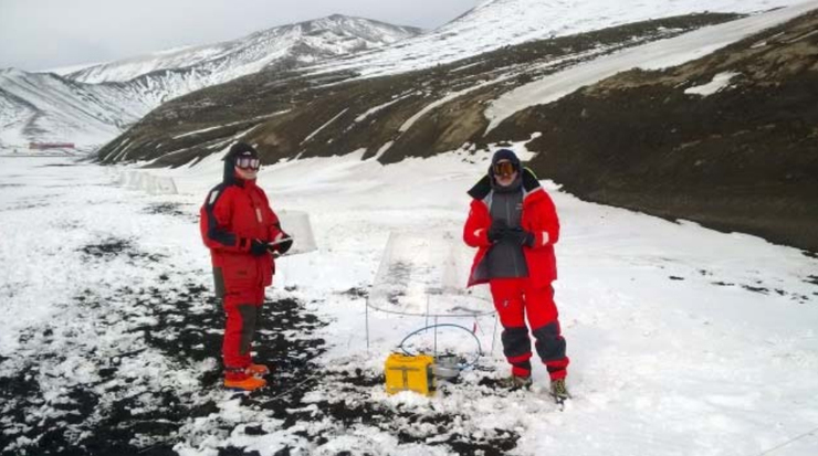 Científicos galegos na Antártida / UVigo.