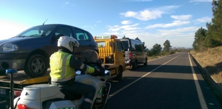 Sorprendido en Vilardevós (Ourense) conducindo baixo o efecto do alcol 