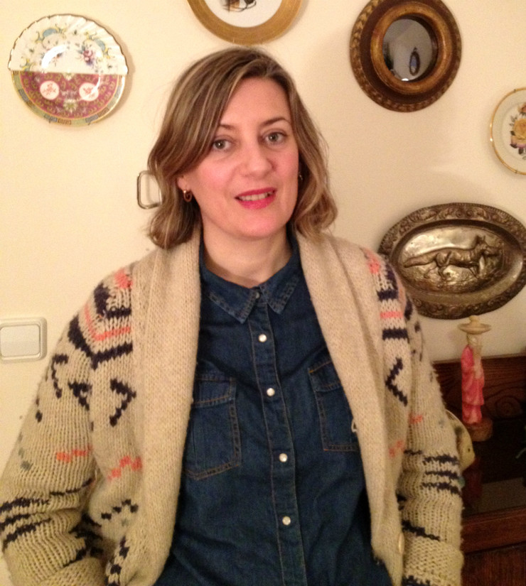 A profesora da Facultade de Belas Artes Susana Cendán 