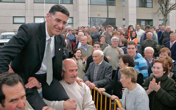 José Antonio Ucha, ex alcalde de Santa Comba, do PSdeG / EP