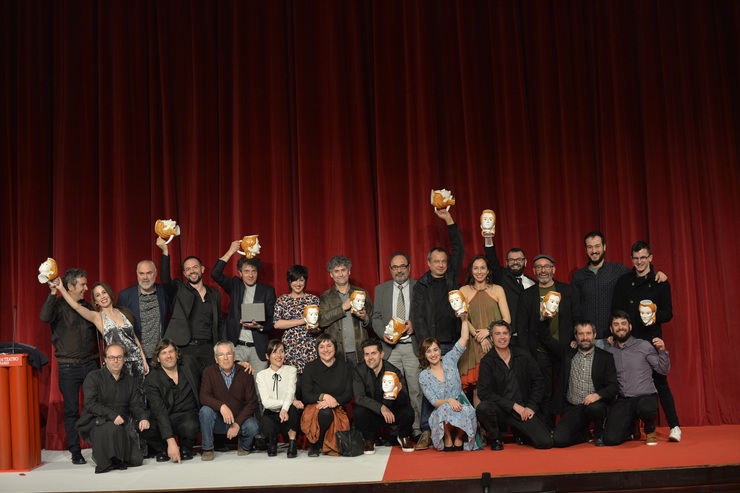 Foto de Familia dos Premios María Casares 2017