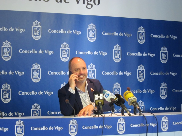 David Regades é concelleiro en Vigo