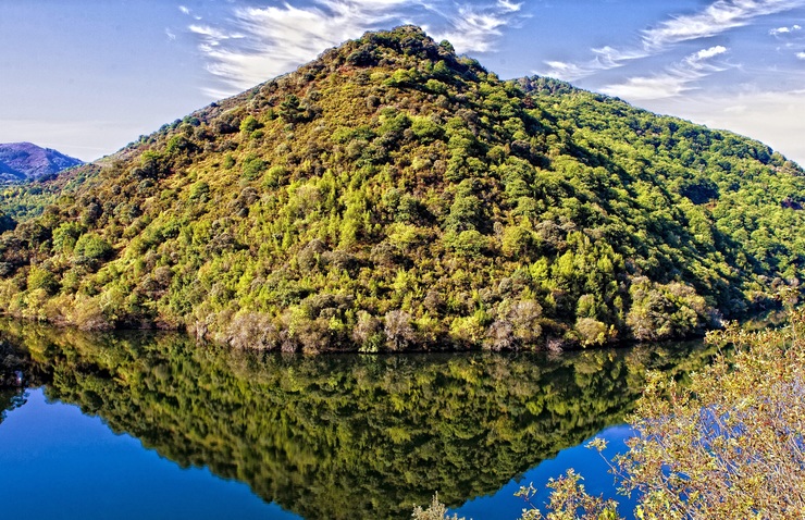 O río Sil na Ribeira Sacra