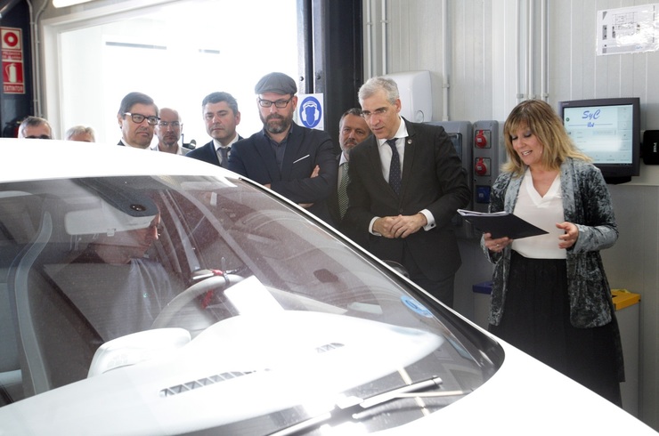 Inauguración de la ITV de A Sionlla 