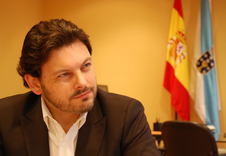 Antonio Rodríguez Miranda, secretario xeral de Emigración / Arquivo Galicia Confidencial