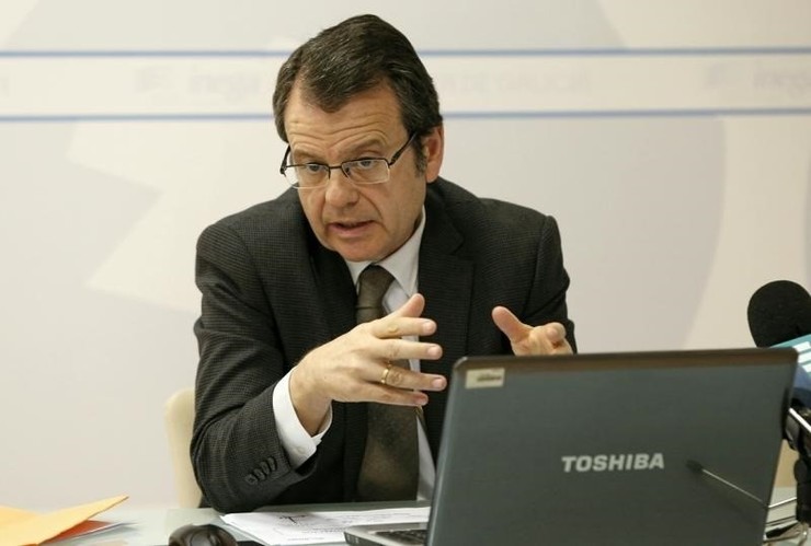 O director xeral de Enerxía, Ángel Bernardo Tahoces 