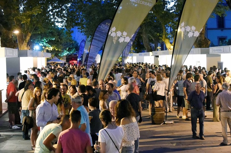 Feira Viño Valdeorras (arquivo). Fonte: Consello Regulador DO Valdeorras