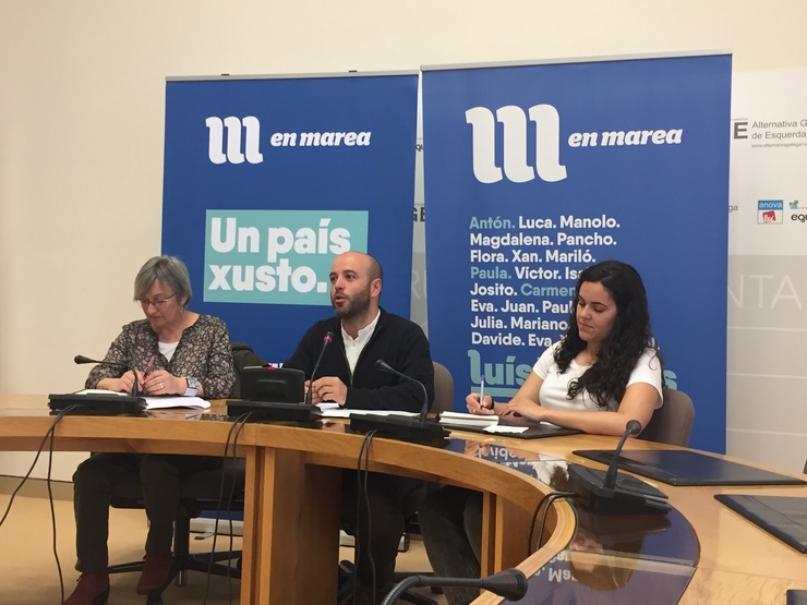 Roda de prensa de En Marea sobre o galego / Europa Press