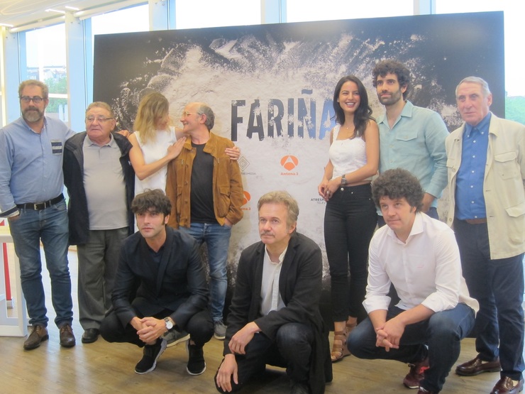 Presentación da rodaxe da serie Fariña 