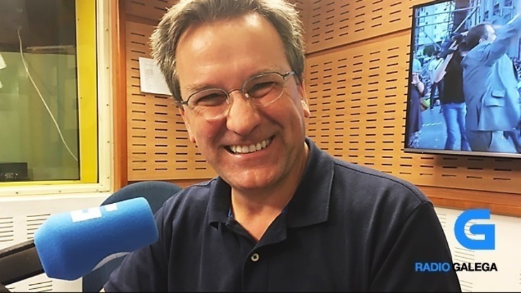 Xavier Vence na Radio Galega 