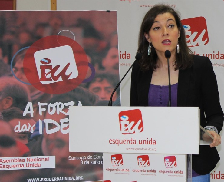 Eva Solla, coordinadora nacional de Esquerda Unida 