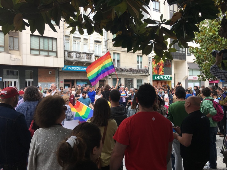 Concentración contra a homofobia en Sada / Europa Press