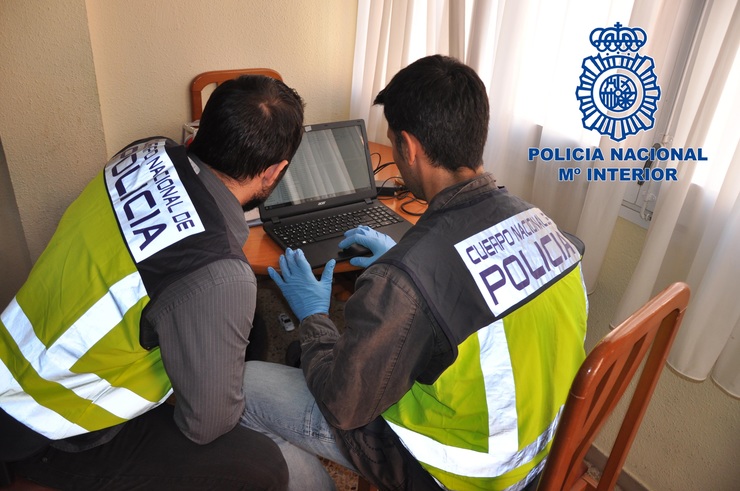 Policia Nacional delitos tecnolóxicos / Europa Press