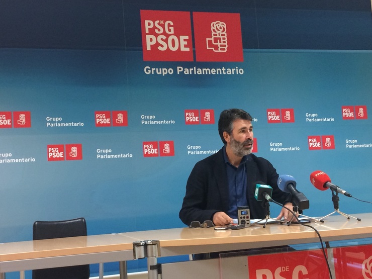 O deputado do PSdeG Juan Díaz Villoslada 