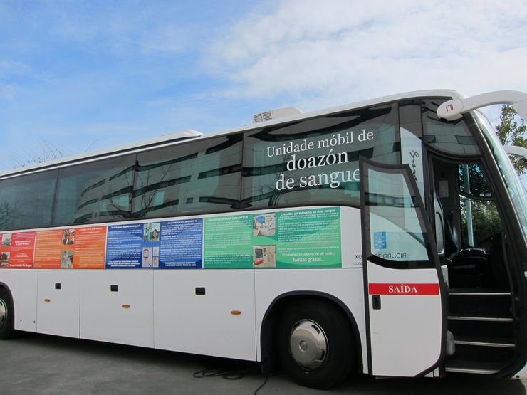 Unidade Móbil Do CTG Para Doazón De Sangue En Galicia / Europa Press