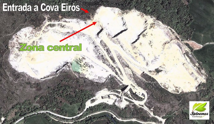 Canteira de Vilavella e a súa proximidade á Cova Eirós / Salvemos Cabana