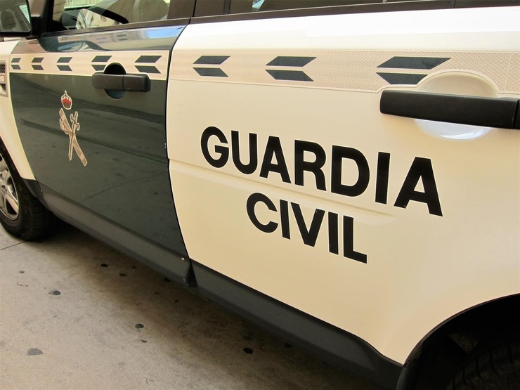 Vehículo da Garda Civil