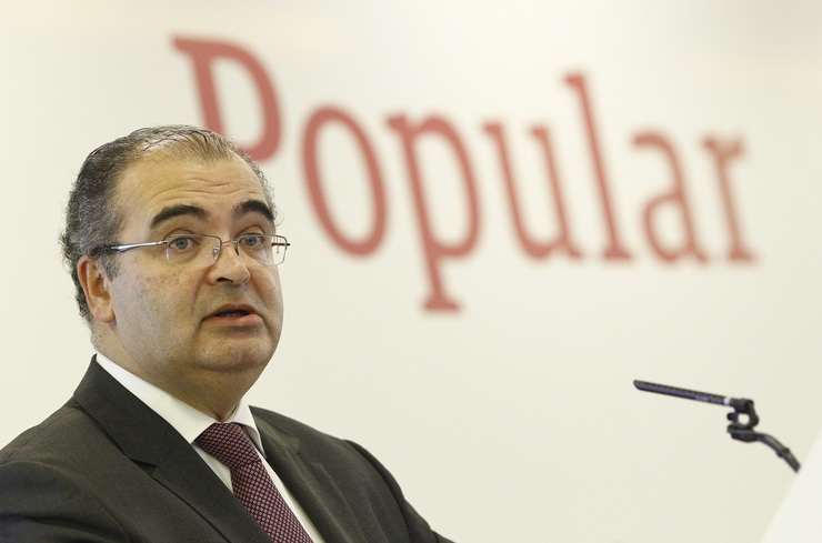 Ángel Ron, á fronte do Banco Popular.