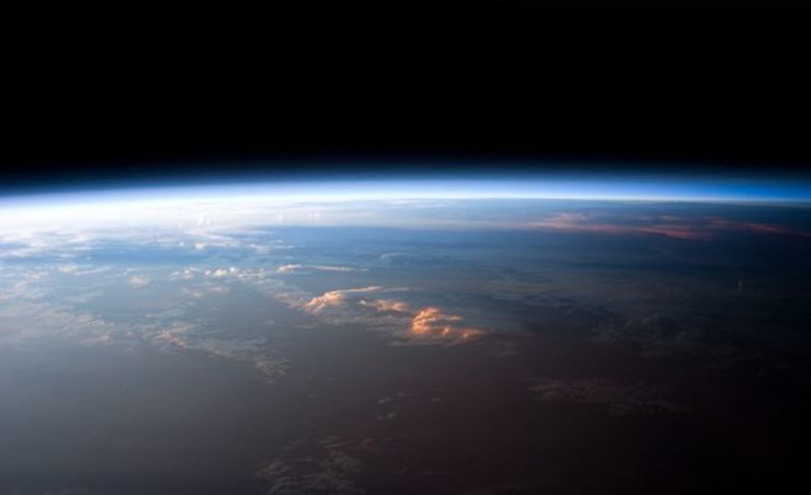 Atmosfera terrestre / NASA.