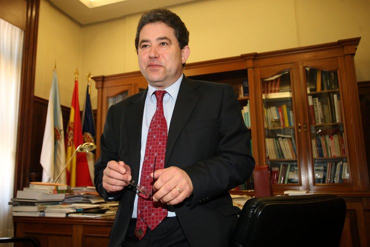 Miguel Fernández Lores, alcalde de Pontevedra. EUROPA PRESS - Archivo