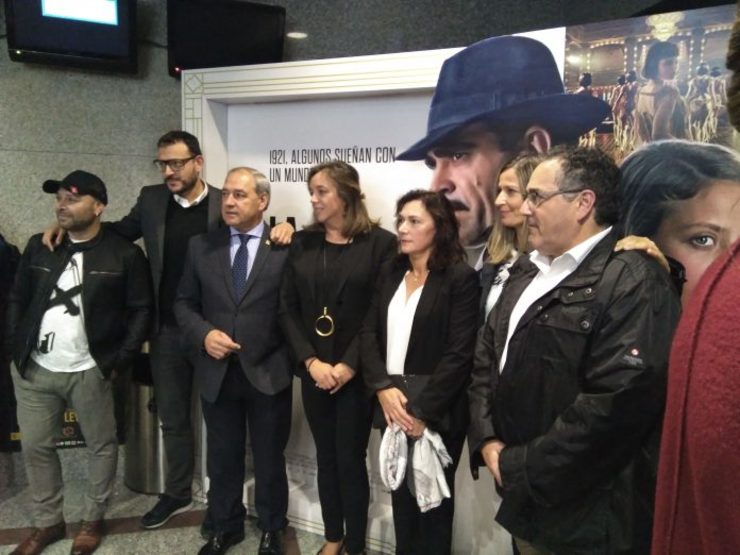 Emma Lustres, Vicente Romero e Dani de la Torre con José Tomé e Julia Rodríguez, entre outr@s / XdL