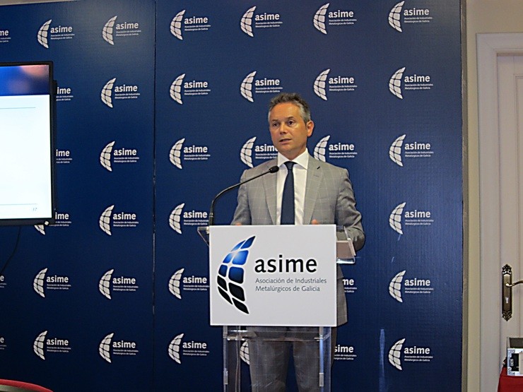 Enrique Mallón, secretario xeral de Asime