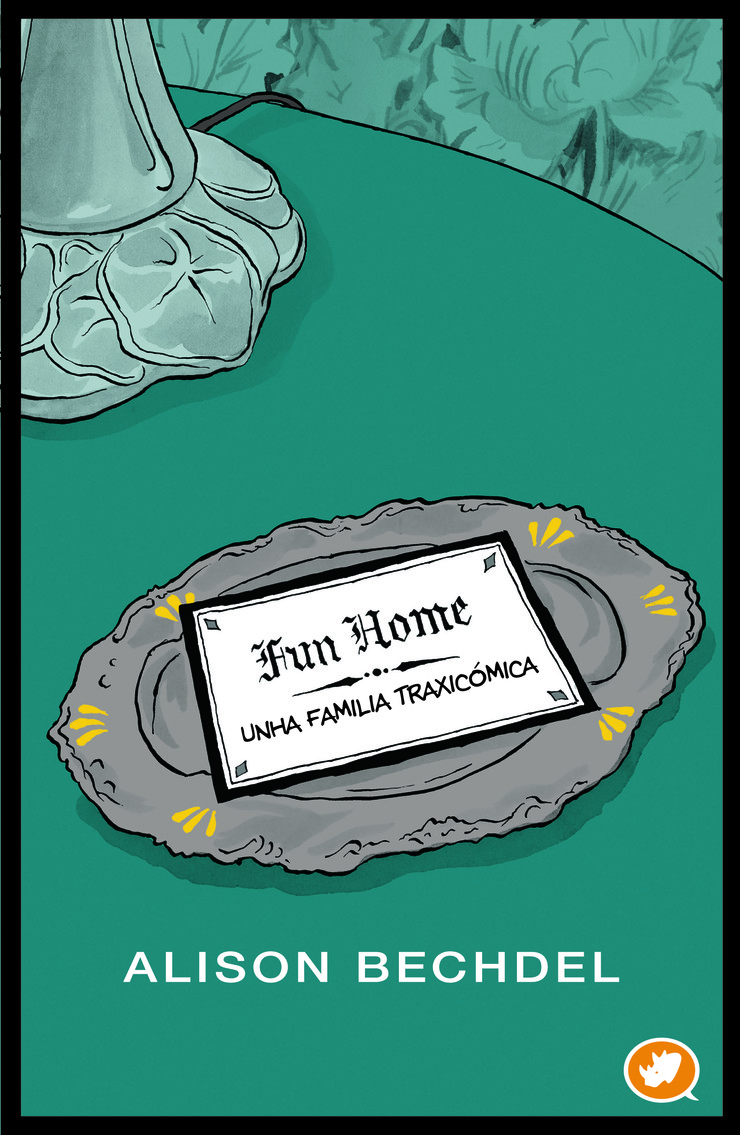 Capa da novela gráfica Fun Home. Unha familia traxicómica