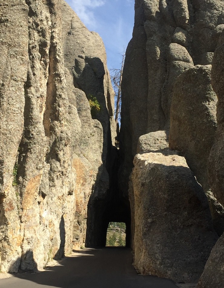 O Needles Eye Tunnel das Badlands