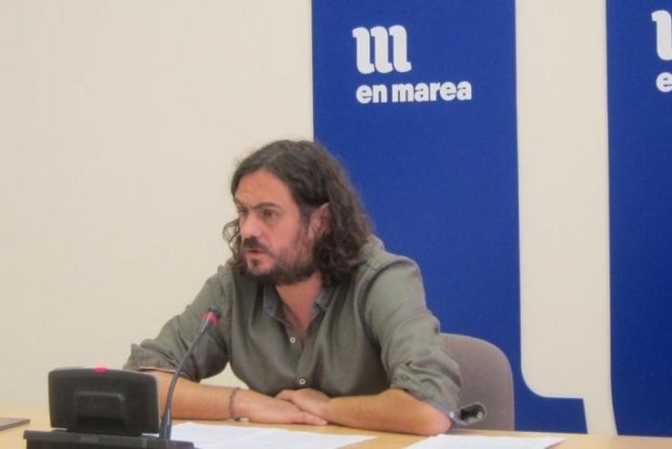 El diputado de En Marea Antón Sánchez 