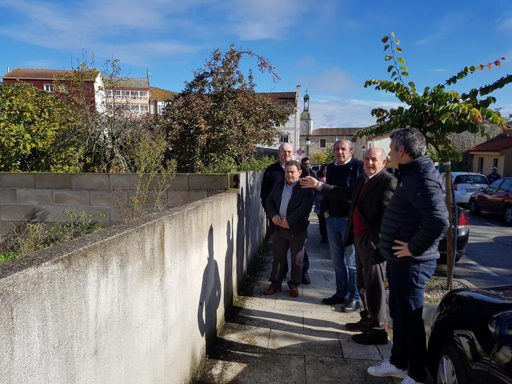 Darío Campos Conde visita Pantón (Lugo). DIPUTACIÓN / Europa Press