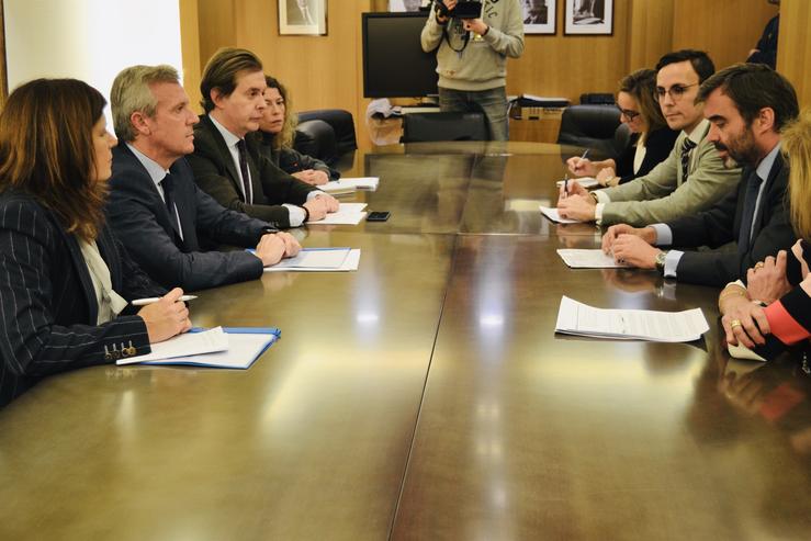 Rueda reúnese co embaixador de España en Bruxelas. XUNTA 