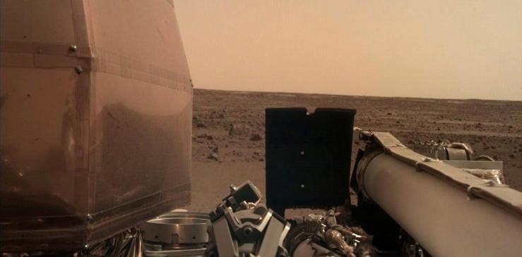 Así se ve Marte desde a sonda 'Insight' 