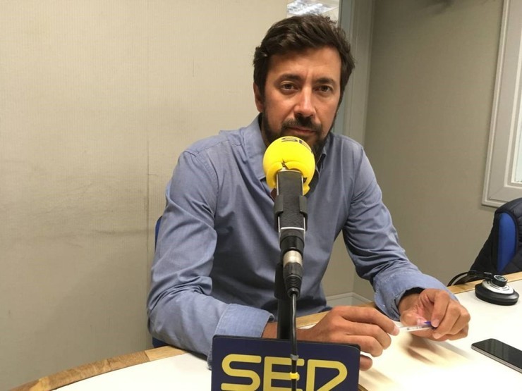 Antón Gómez-Reino, nunha entrevista para a Cadea Ser. CADENA SER / Europa Press