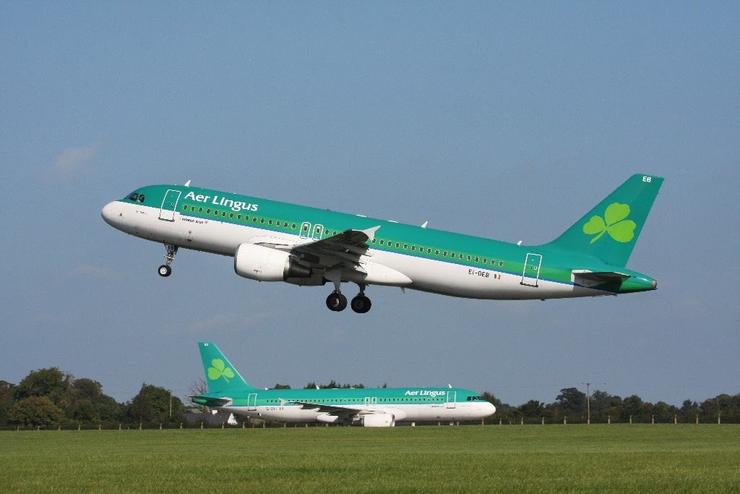 Avión de Aer Lingus 