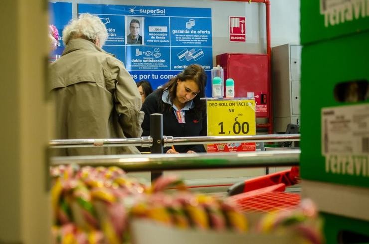 Consumo, prezo, prezos, IPC, supermercado, alimentos, compras, comprar. EUROPA PRESS - Archivo 