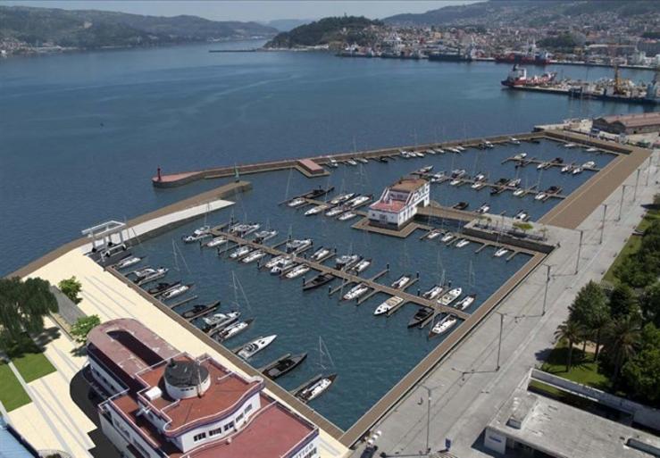 Parte do porto de Vigo. EUROPA PRESS