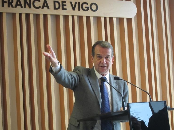 Abel Caballero, na Zona Franca 