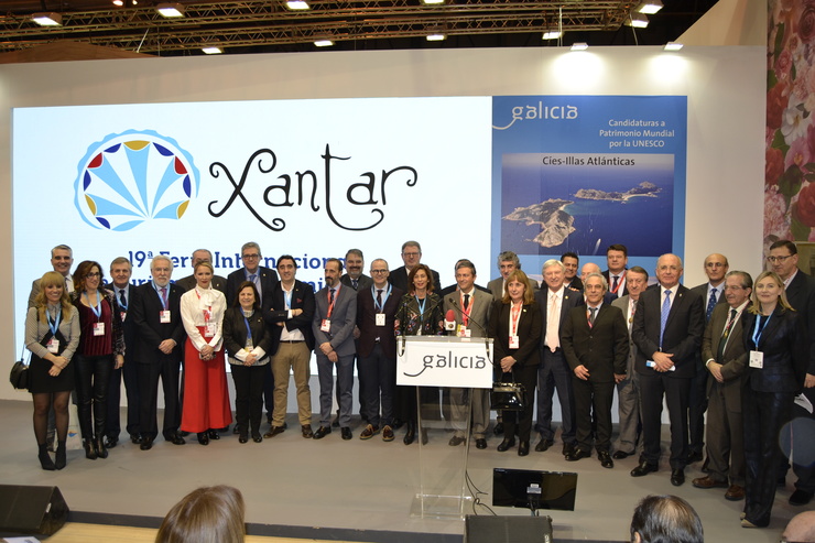 Presentación de Xantar en Fitur. Fonte: Expourense