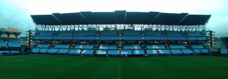 Bancada de Balaídos xa rematada para o Celta-Baarça de Copa. / xornal.vigo.org