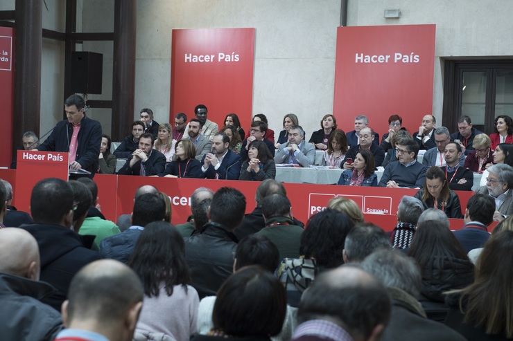 Reunión do Comité Federal do PSOE 