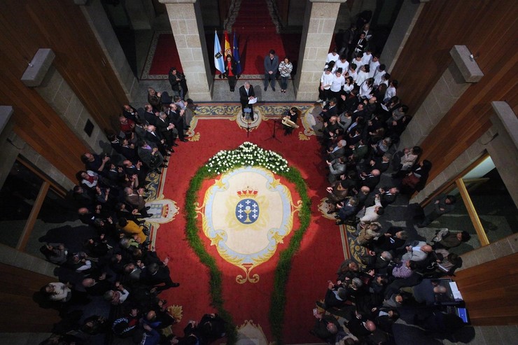 Acto en homenaxe ás vítimas do Holocausto no Parlamento 