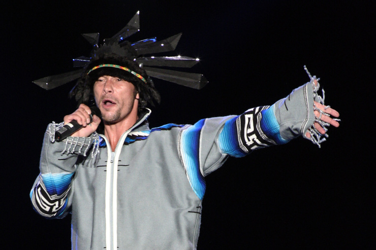 Jay Kay, líder de Jamiroquai.