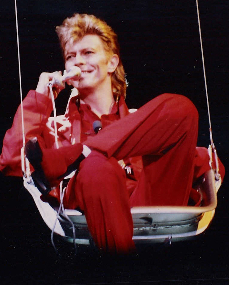David Bowie en 1987 / wikipedia