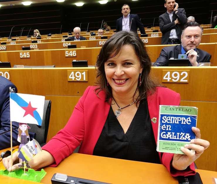 Ana Miranda (BNG), no Parlamento Europeo 