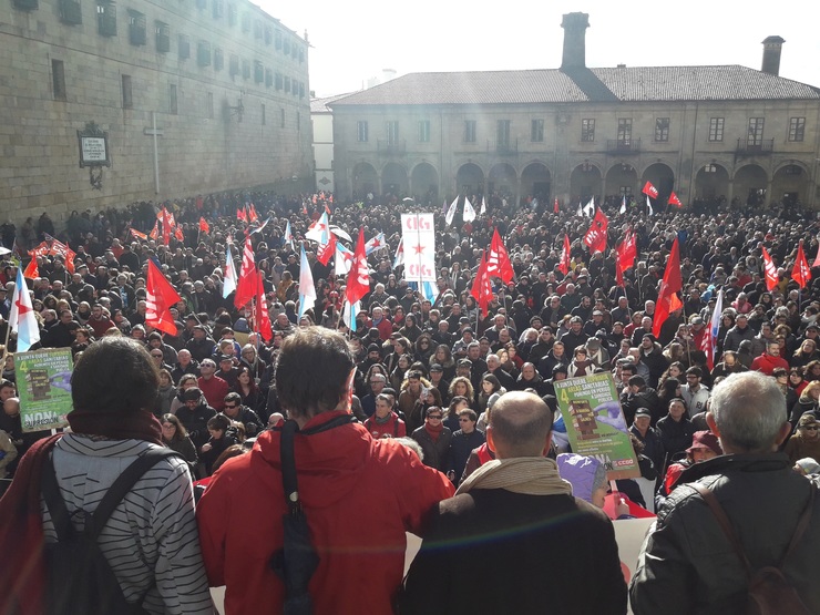 Manifestación SOS Sanidade Pública