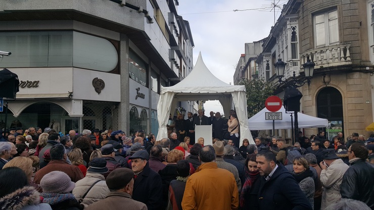 Víctor Freixanes, pregoeiro da Feira do Cocido